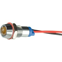 Сигнальная арматура AС22C-8 желтая 24V AC/DC