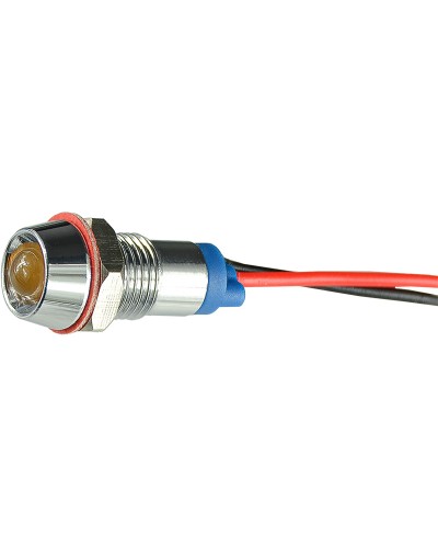 Сигнальная арматура AС22C-8 желтая 24V AC/DC