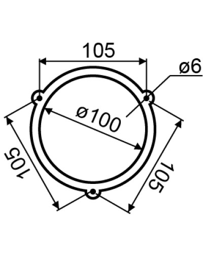 Дзвоник EBL-1002 (100 мм)