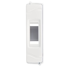 Корпус модульный пластиковый, 1 модуль, навесной, без дверцы, серии UBox