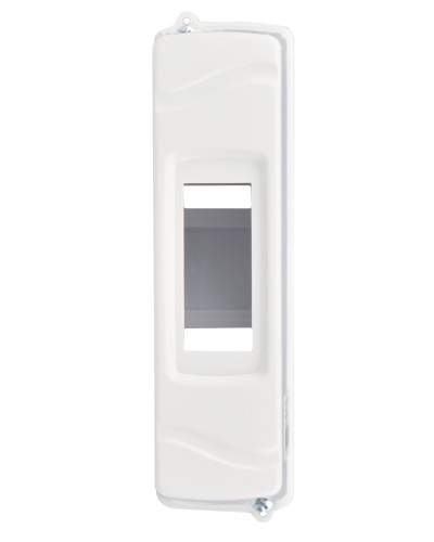 Корпус модульный пластиковый, 1 модуль, навесной, без дверцы, серии UBox