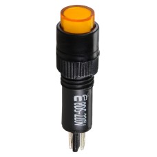 Сигнальная арматура AD22E-8DS желтая 220V АC