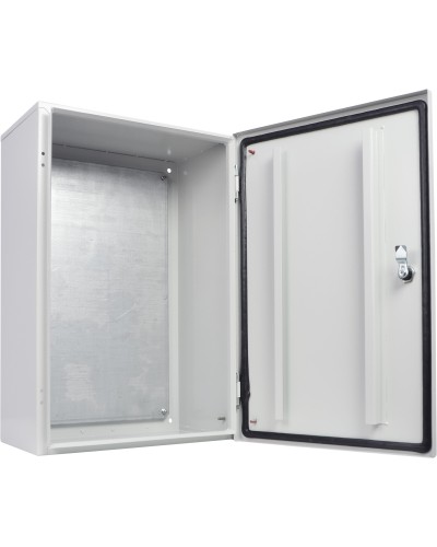 Корпус з монтажною панеллю металевий 60*40*25, IP54, серії UBox