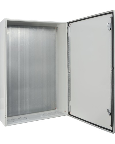 Корпус з монтажною панеллю металевий 120*80*30, IP65, серії UBox
