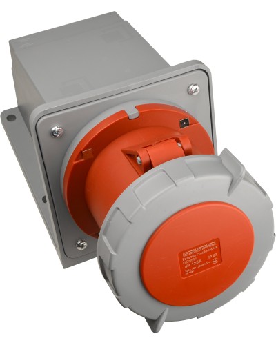 Розетка стационарная серии UСombi 4P 125A IP 67
