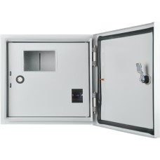Корпус учета металлический 4 модуля 1фл, навесной IP54, серии UBox