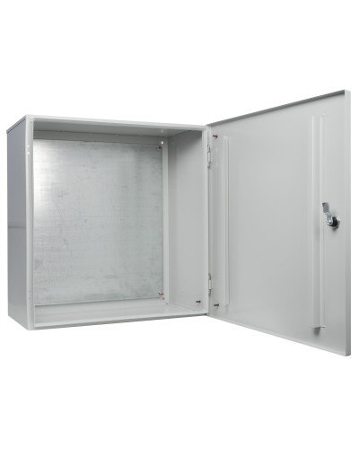 Корпус з монтажною панеллю металевий 60*60*25, IP31, серії UBox
