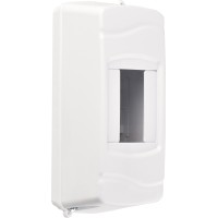 Корпус модульний пластиковий, 2 модулі, навісний, без дверцят, серії UBox