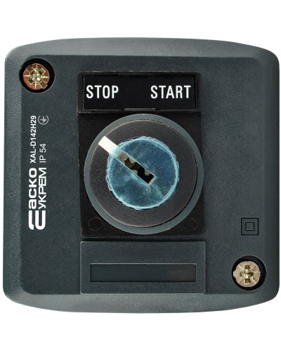 XAL-D142H29 Пост одноместный 2-позиционный переключатель с ключом