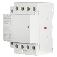 Модульный контактор MK-N 4P 40A 2NO2NC 220V