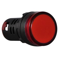Сигнальная арматура AD22-22DS красная 220V DC