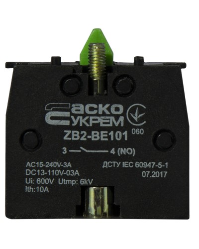 ZB2-BE101 NO Контакт к кнопкам ХB2