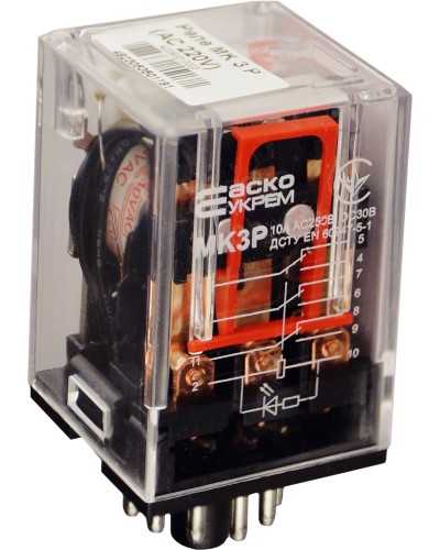 Реле МК3P (AC 220 V)