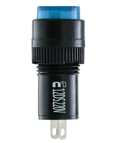Сигнальная арматура AD22E-12DS синяя 220V АC