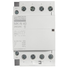 Модульный контактор MK-N 4P 40A 2NO2NC 220V