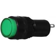 Сигнальная арматура AD22E-10DS зеленая 220V АC