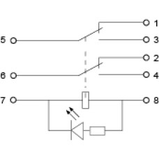 Реле LY2 (АС 24 V)