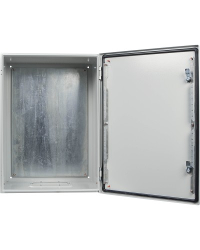 Корпус з монтажною панеллю металевий 60*40*20, IP65, серії UBox
