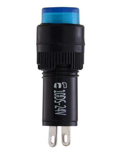 Сигнальная арматура AD22E-10DS синяя 24V АC/DC