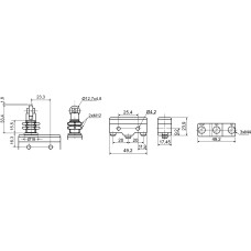 Микровыключатель Z-15GQ21-B