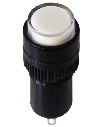 Сигнальна арматура AD22E-10DS біла 220V АC