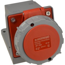 Розетка стаціонарна серії UСombi 4P 16A IP 67