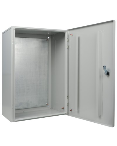 Корпус з монтажною панеллю металевий 60*40*30, IP31, серії UBox
