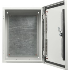 Корпус с монтажной панелью металлический 40*30*20, IP65, серии UBox