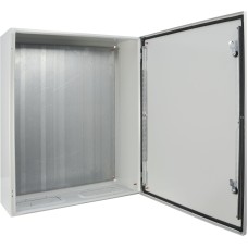 Корпус с монтажной панелью металлический 80*65*25, IP65, серии UBox