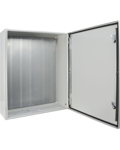 Корпус з монтажною панеллю металевий 80*65*25, IP65, серії UBox