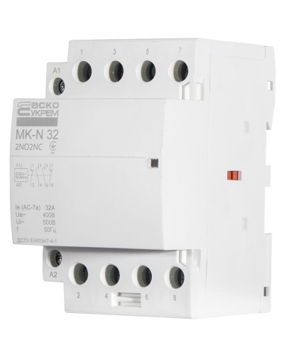 Модульный контактор MK-N 4P 32A 2NO2NC 220V