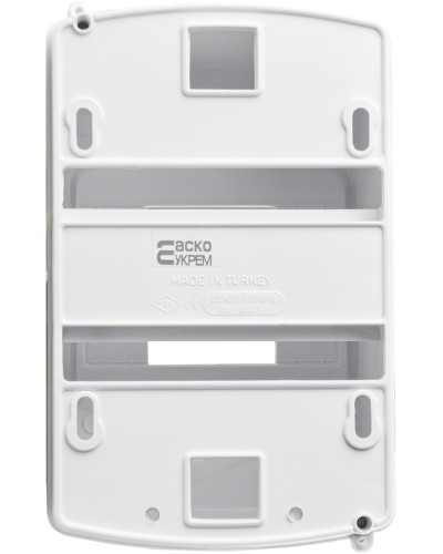 Корпус модульный пластиковый, 4 модуля, навесной, без дверцы, серии UBox