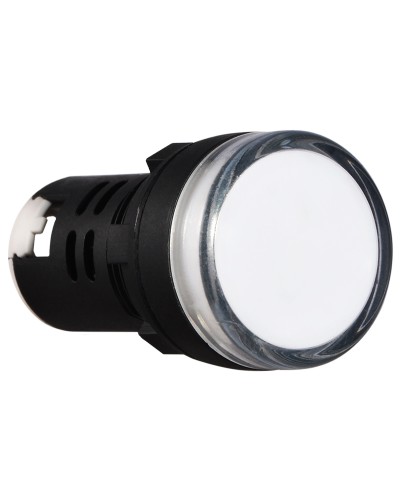 Сигнальна арматура AD22-22DS біла 110V АC