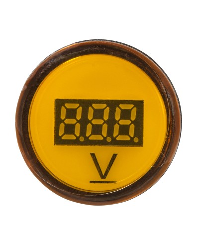 Цифровий вимірювач напруги AD22-22DVM DC 5-30В (жовтий)