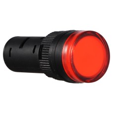 Сигнальная арматура AD16-16DS красная 24V АC/DC
