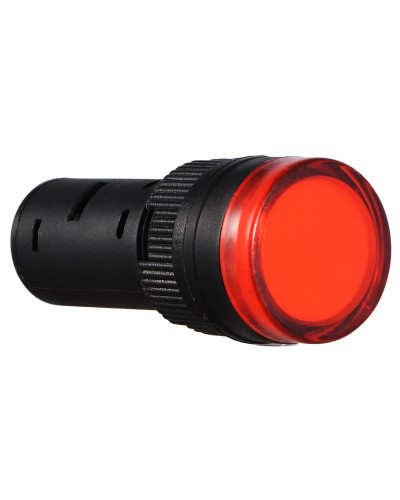 Сигнальная арматура AD16-16DS красная 24V АC/DC