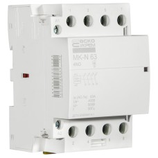 Модульный контактор MK-N 4P 63A 4NO 220V