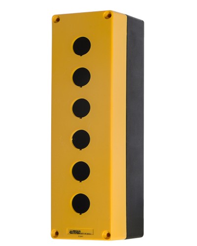 Корпус HJ9-6 (6-местный) желтый.