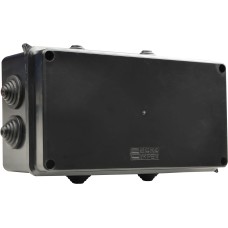 Распределительная коробка серии UAtmo Jet Black 200*100*70 (уп. 8шт)