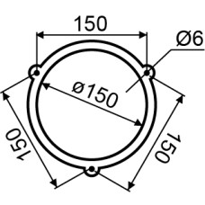 Колокольчик EBL-1502 (150 мм)