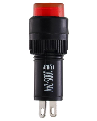 Сигнальна арматура AD22E-10DS червона 24V АC/DC