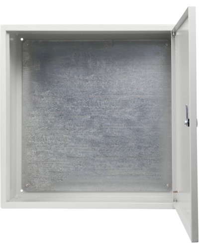 Корпус з монтажною панеллю металевий Light 60*60*25, IP31, серії UBox