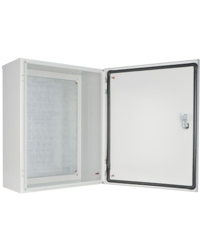 Корпус з монтажною панеллю металевий 50*40*25, IP54, серії UBox