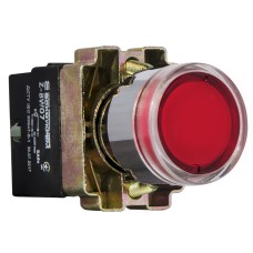XB2-BW3471(72) Кнопка с подсветкой красная