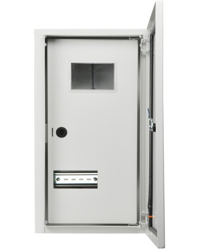 Корпус обліку металевий Light 9 модулів 3фл, навісний IP54, серії UBox