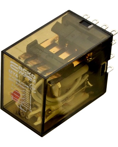 Реле MY4 (DC 24 V)