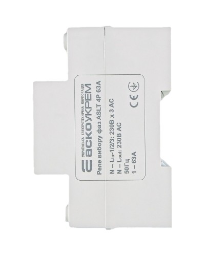 Реле выбора фаз ASLT 4P 63A