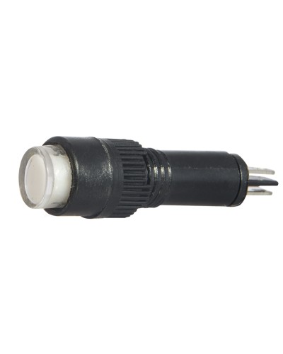 Сигнальна арматура AD22E-8DS біла 220V АC