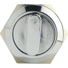 TY 19C-X11/3 Кнопка металлическая поворотная 3-й поз 2NO+2NC.