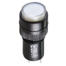 Сигнальная арматура AD22E-12DS белая 24V АC/DC